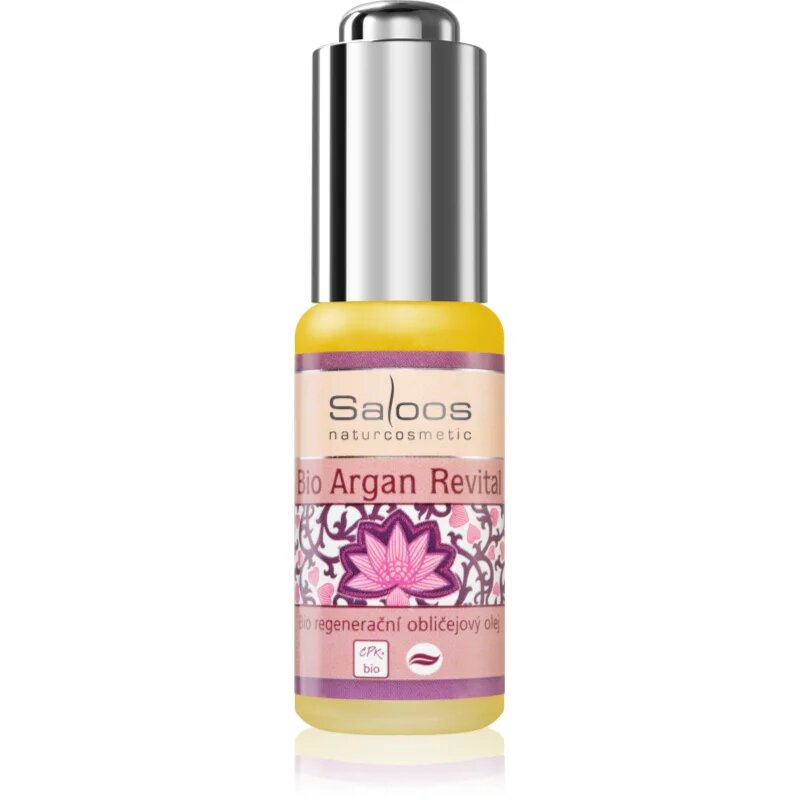 Saloos Bio Skin Oils Argan pomirjevalno olje za zdrav videz 20 ml