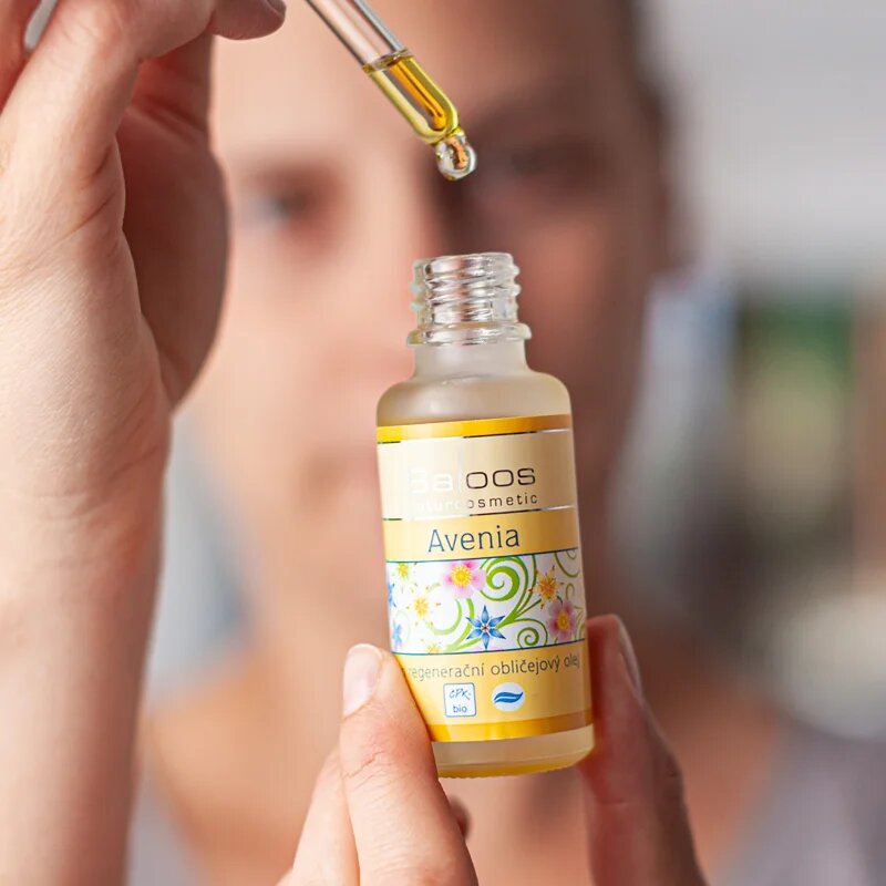 Saloos Bio Skin Oils Avenia hranilno olje za občutljivo in pordelo kožo 20 ml