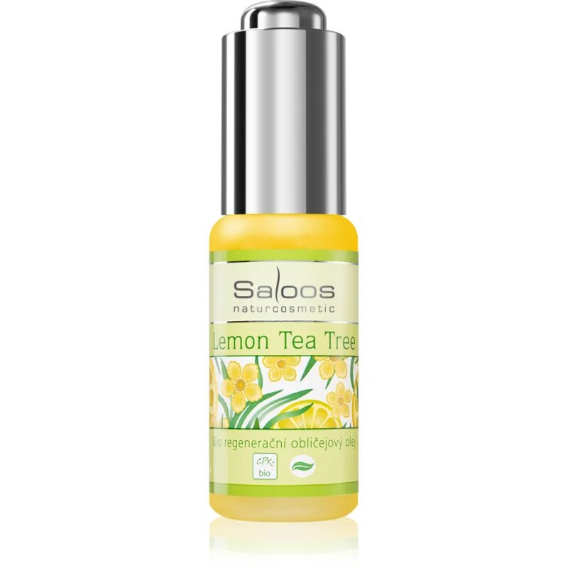 Saloos Bio Skin Oils Lemon Tea Tree regeneracijsko olje za mastno in problematično kožo 20 ml