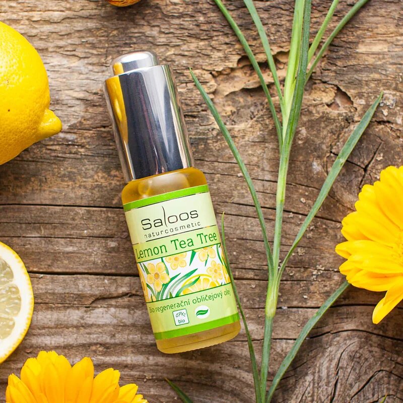 Saloos Bio Skin Oils Lemon Tea Tree regeneracijsko olje za mastno in problematično kožo 20 ml