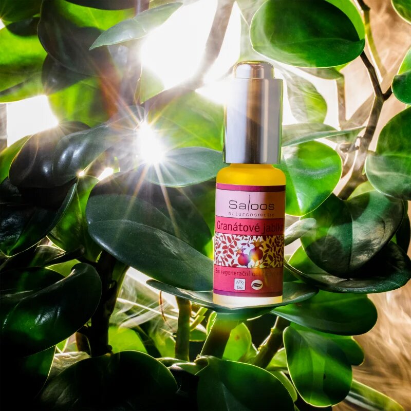 Saloos Bio Skin Oils Pomegranate posvetlitveno olje za suho kožo 20 ml