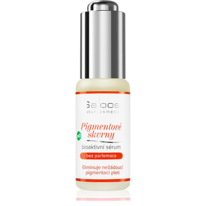 Saloos Bioactive Serum aktivacijski serum za pigmentne madeže 20 ml