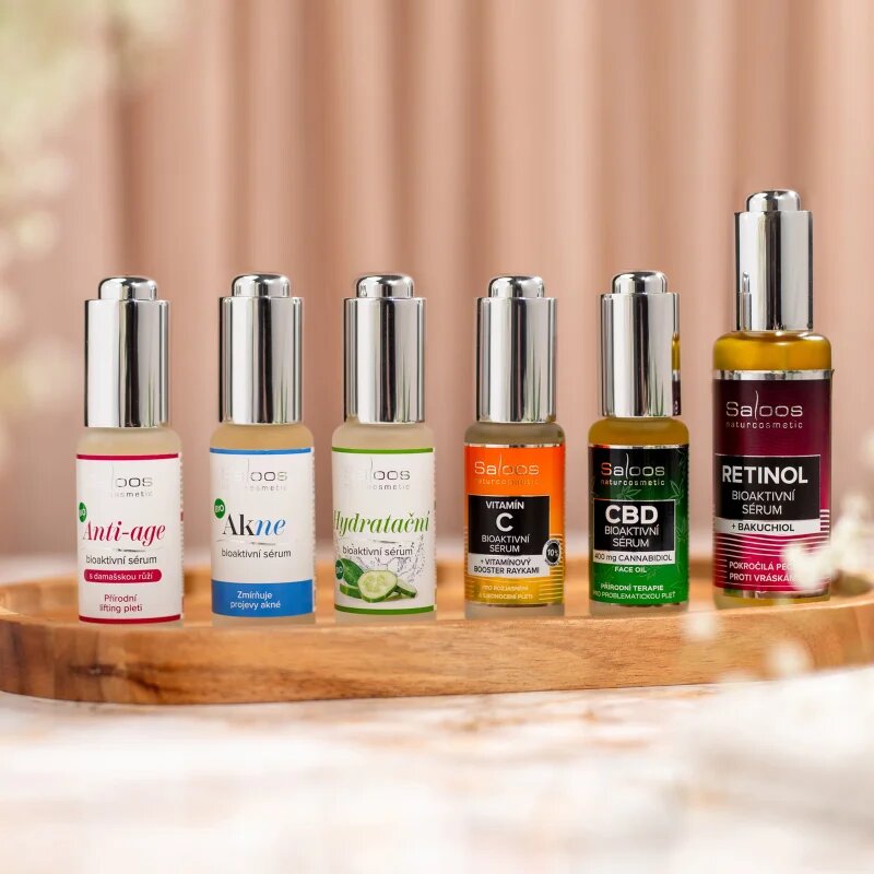 Saloos Bioactive Serum serum za osvetljevanje z vitaminom C 20 ml
