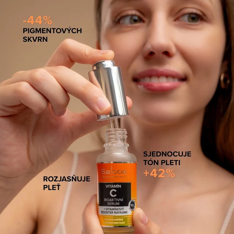 Saloos Bioactive Serum serum za osvetljevanje z vitaminom C 20 ml