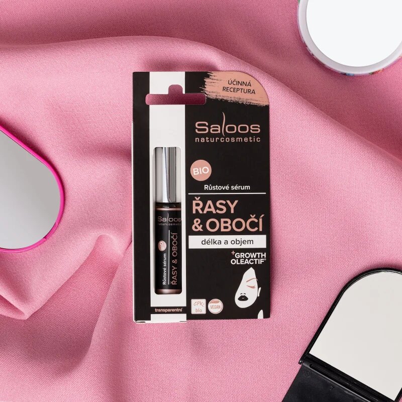 Saloos Bioactive Serum serum za rast za trepalnice in obrvi 7 ml
