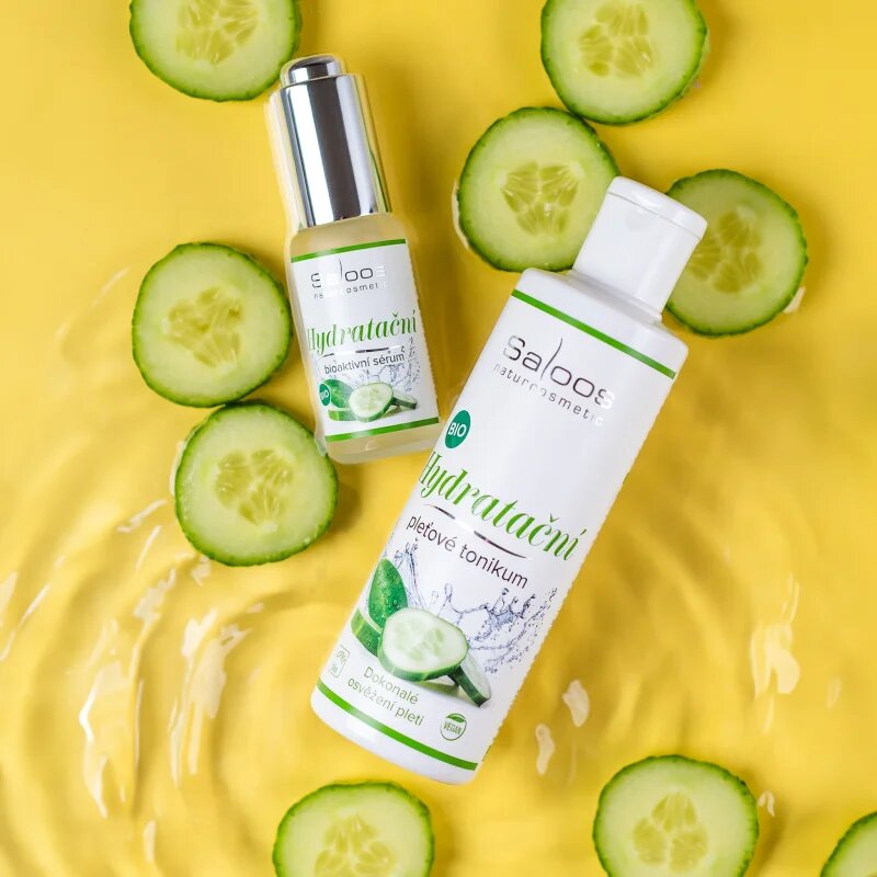 Saloos Bioactive Serum vlažilni serum s kumaro in aloe vero 20 ml