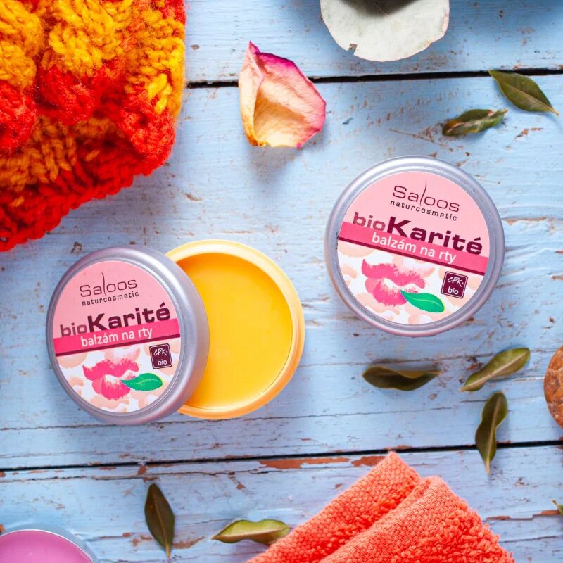 Saloos BioKarité balzam za ustnice 19 ml