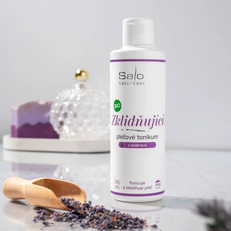 Saloos Calm pomirjajoči tonik za obraz s sivko 200 ml