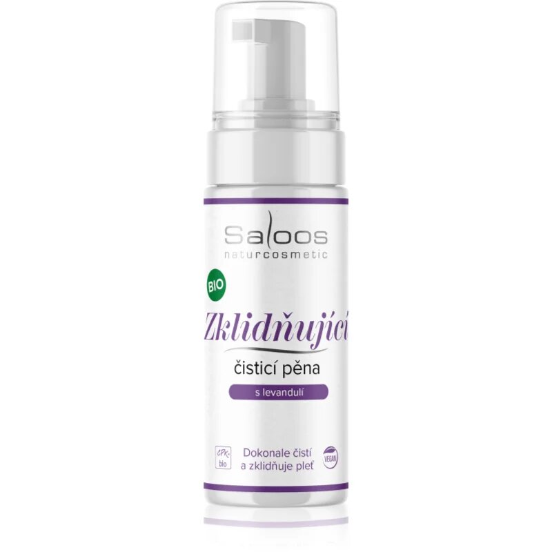 Saloos Calm pomirjevalna čistilna pena s sivko 150 ml