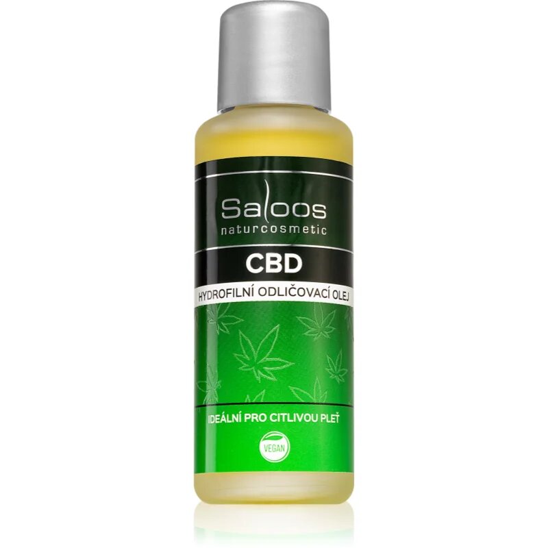 Saloos CBD hidrofilno olje za nežno odstranjevanje ličil 50 ml