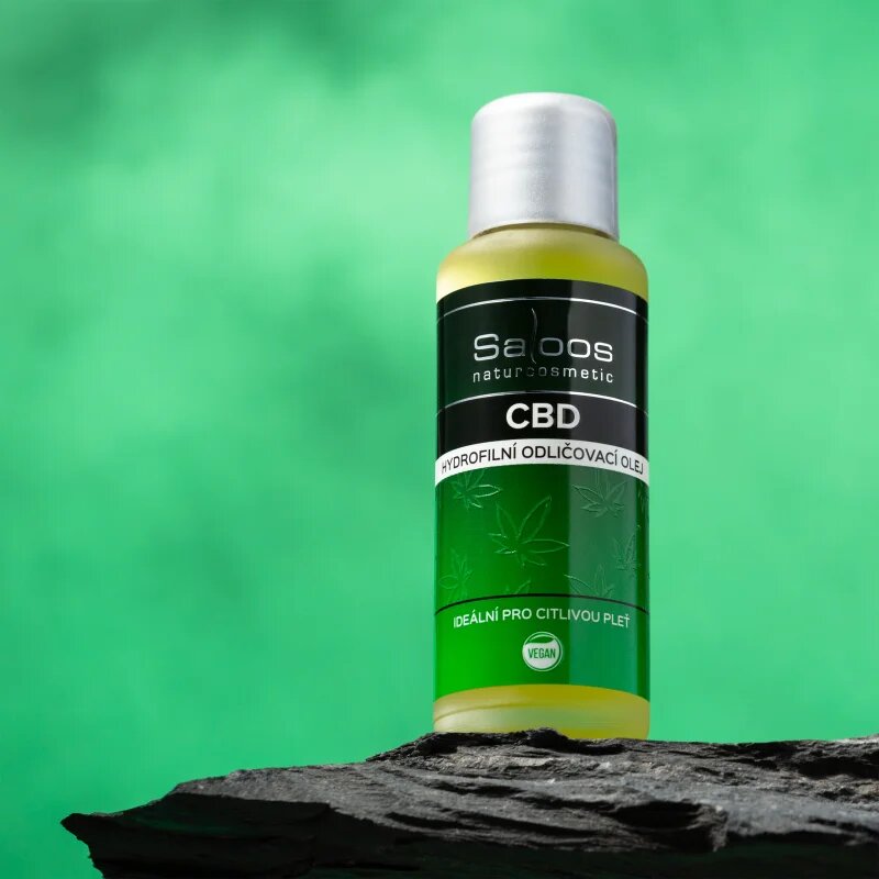 Saloos CBD hidrofilno olje za nežno odstranjevanje ličil 50 ml