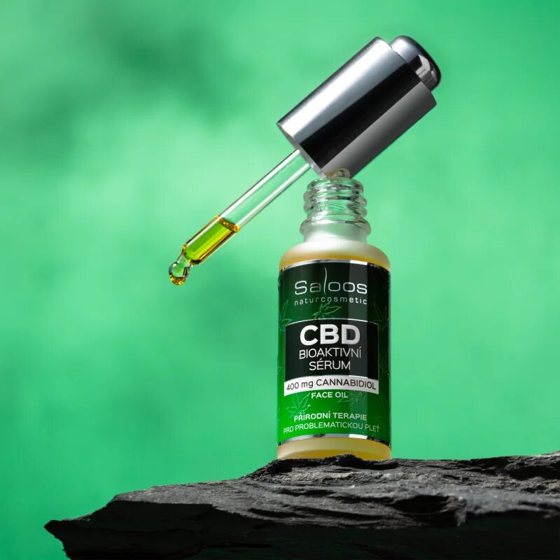 Saloos CBD pomirjajoči serum za obraz 20 ml