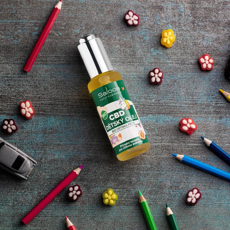 Saloos CBD pomirjevalno olje za otroke 50 ml