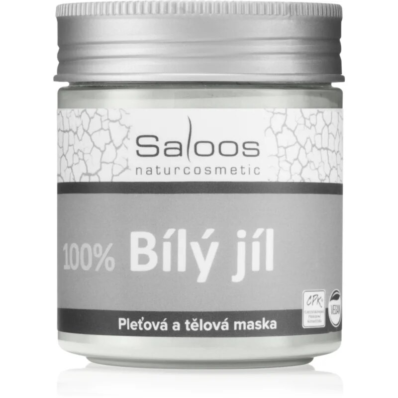 Saloos Clay Mask Kaolinite maska za telo in obraz 100 g