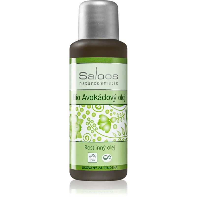 Saloos Cold Pressed Oils Bio Avocado bio avokadovo olje 50 ml