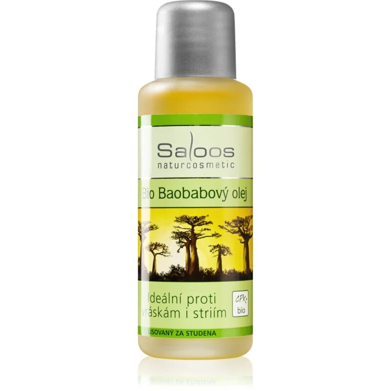 Saloos Cold Pressed Oils Bio Baobab baobab olje 50 ml