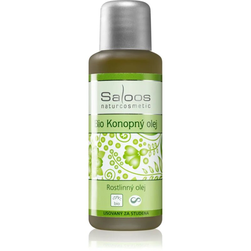 Saloos Cold Pressed Oils Bio Cannabis bio konopljino olje 50 ml