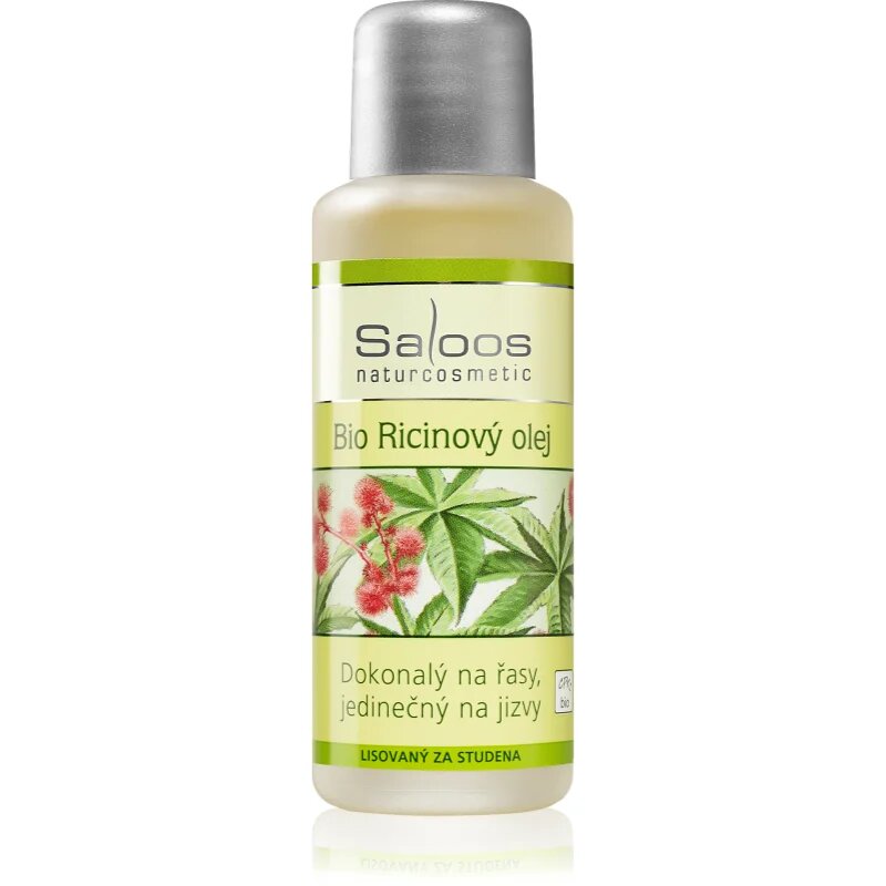Saloos Cold Pressed Oils Bio Castor ricinusovo olje za obraz in telo 50 ml