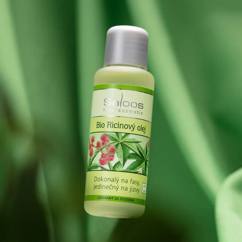 Saloos Cold Pressed Oils Bio Castor ricinusovo olje za obraz in telo 50 ml