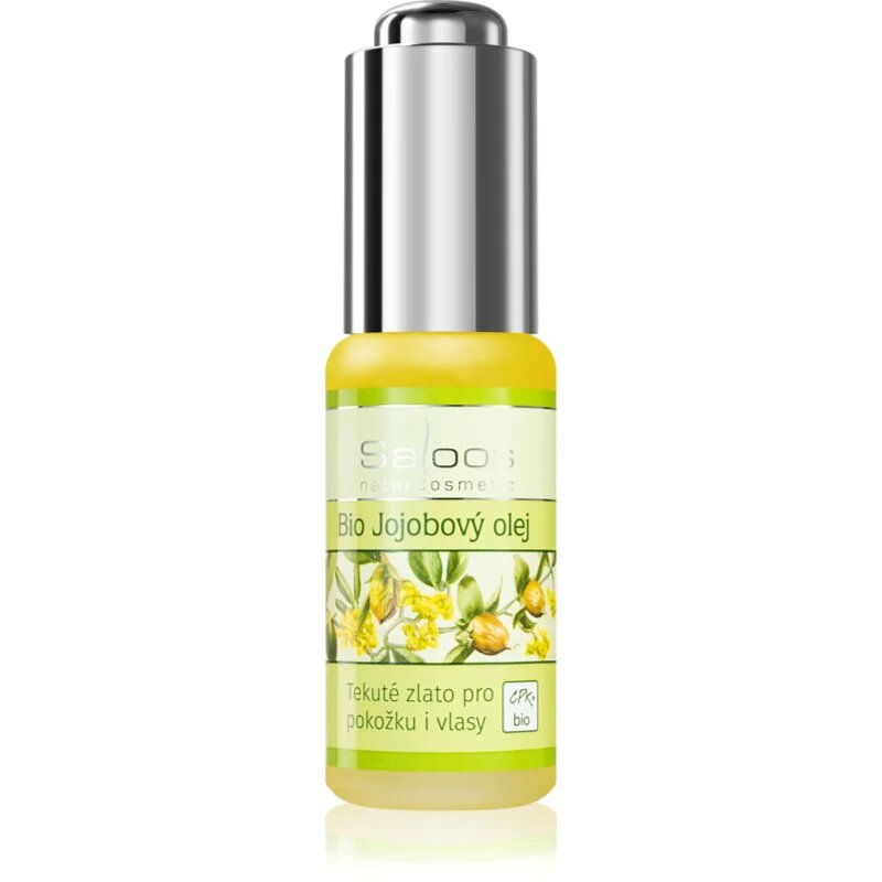 Saloos Cold Pressed Oils Bio Jojoba bio jojobino olje 20 ml