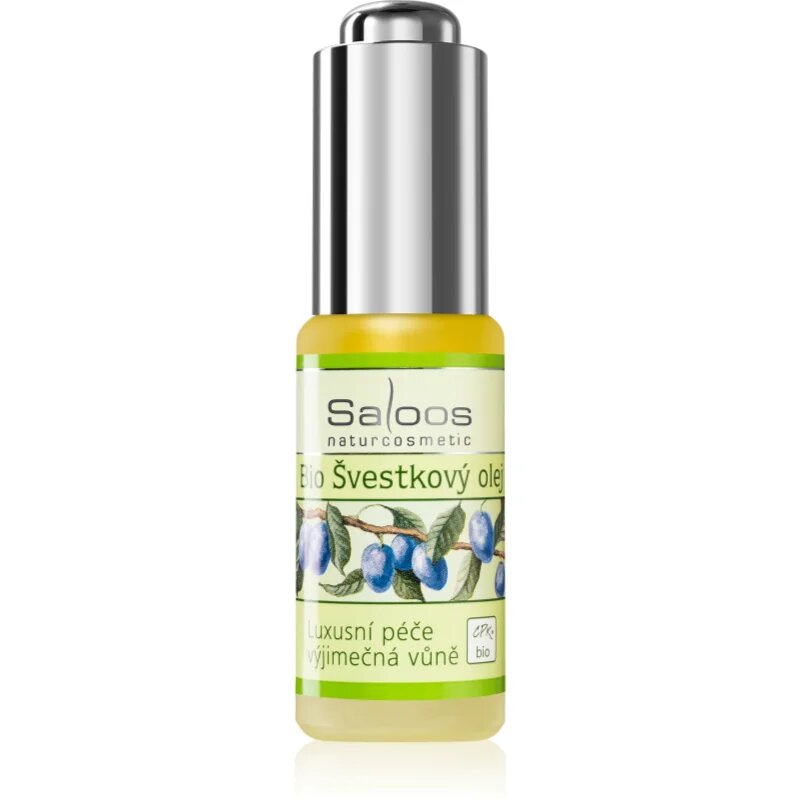 Saloos Cold Pressed Oils Bio Plum slivovo olje 20 ml