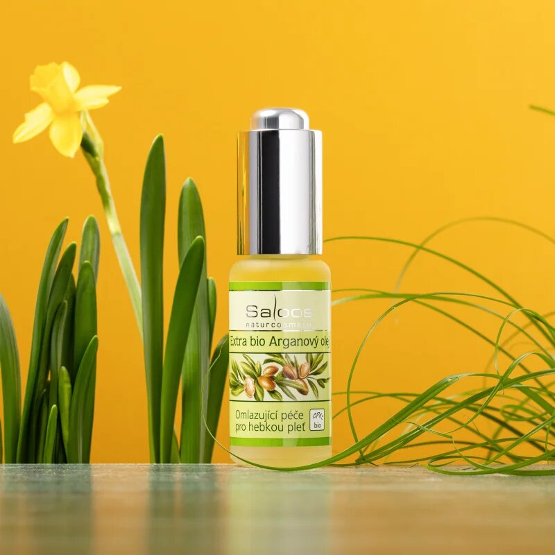 Saloos Cold Pressed Oils Extra Bio Argan bio arganovo olje s pomlajevalnim učinkom 20 ml
