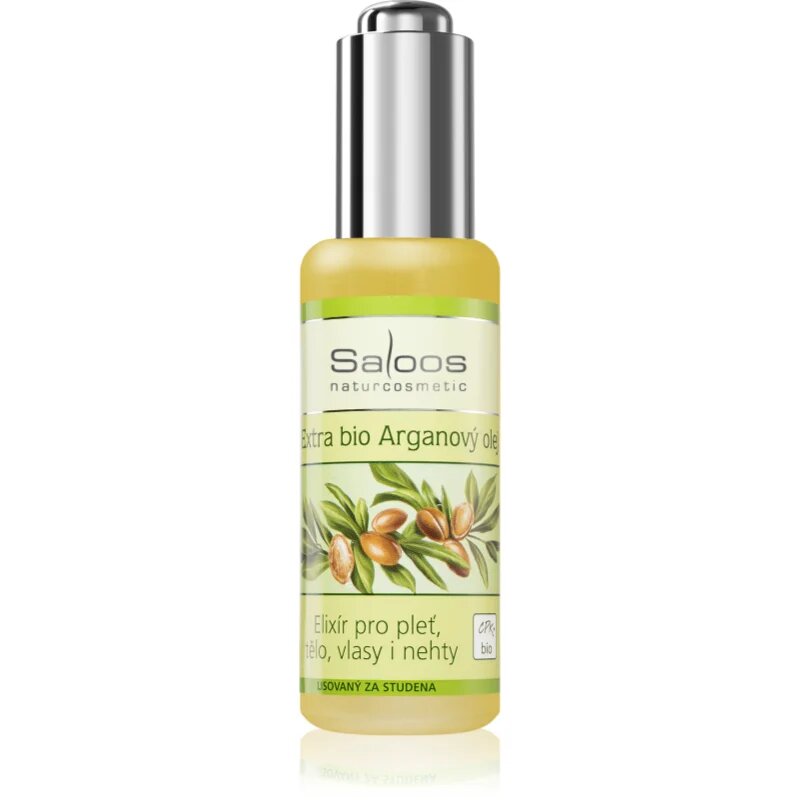 Saloos Cold Pressed Oils Extra Bio Argan bio arganovo olje s pomlajevalnim učinkom 50 ml