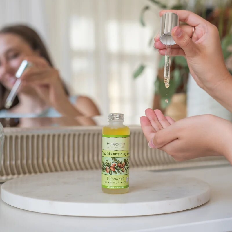 Saloos Cold Pressed Oils Extra Bio Argan bio arganovo olje s pomlajevalnim učinkom 50 ml