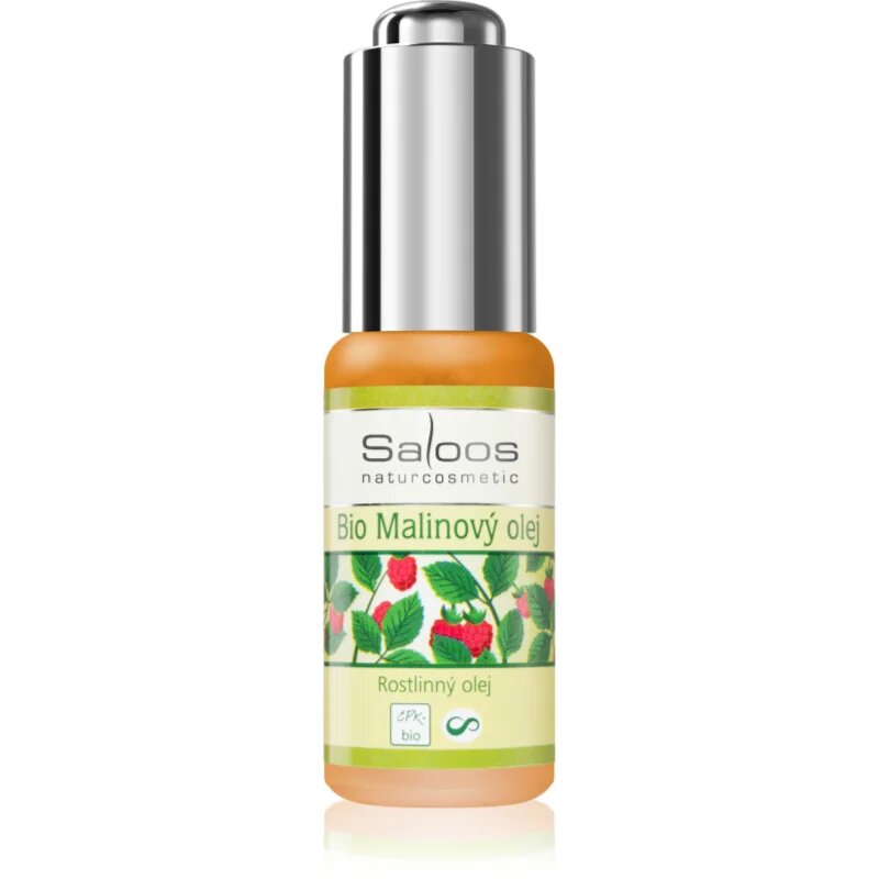 Saloos Cold Pressed Oils Raspberry Bio bio malinovo olje 20 ml