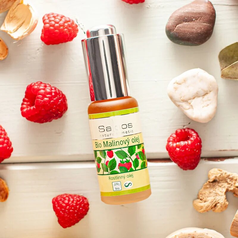 Saloos Cold Pressed Oils Raspberry Bio bio malinovo olje 20 ml