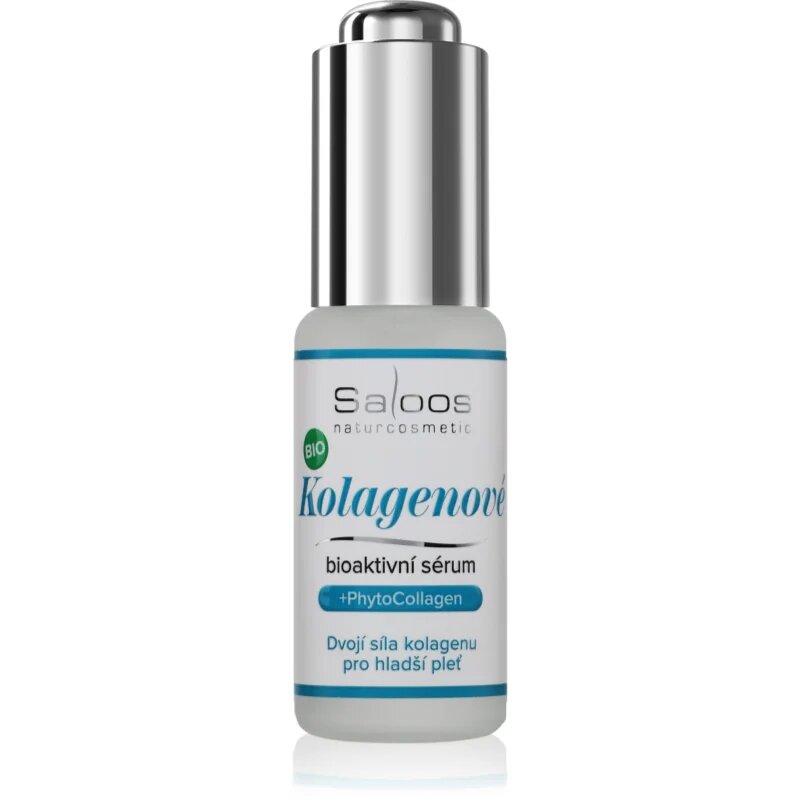 Saloos Collagen Bioactive Serum kolagenski serum za polnost in obnovo kože 20 ml