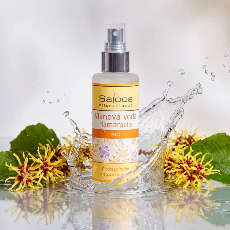 Saloos Floral Water Witch Hazel pomirjajoči čistilni tonik za mastno in problematično kožo 100 ml