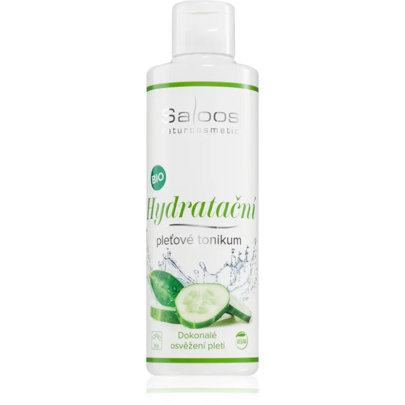Saloos Hydration vlažilni tonik za obraz s kumaro in aloe vero 200 ml