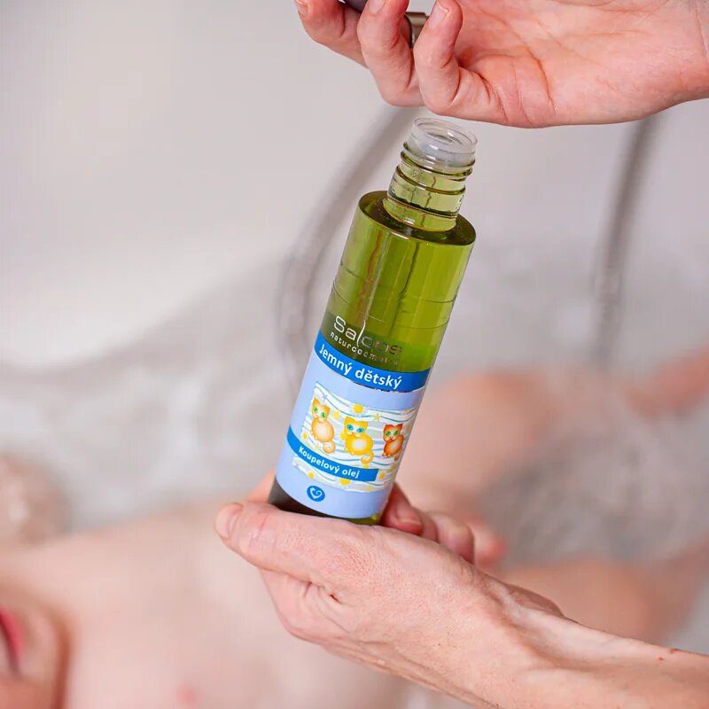 Saloos Kids' Care olje za kopel za otroke 125 ml