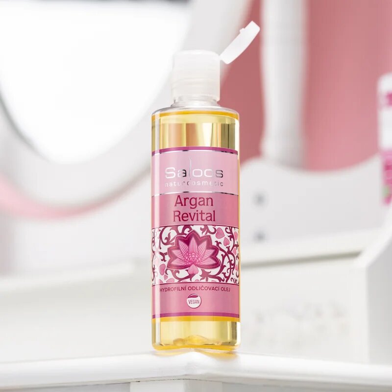 Saloos Make-up Removal Oil Argan Revital čistilno olje za odstranjevanje ličil 200 ml