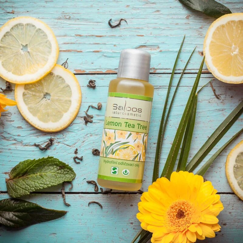 Saloos Make-up Removal Oil Lemon Tea Tree čistilno olje za odstranjevanje ličil 50 ml