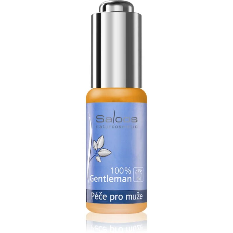 Saloos Men's Care 100% Gentleman pomlajevalno olje za obraz za moške 20 ml