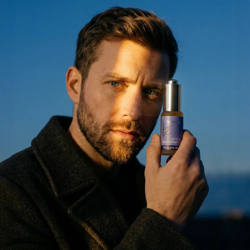 Saloos Men's Care 100% Gentleman pomlajevalno olje za obraz za moške 20 ml