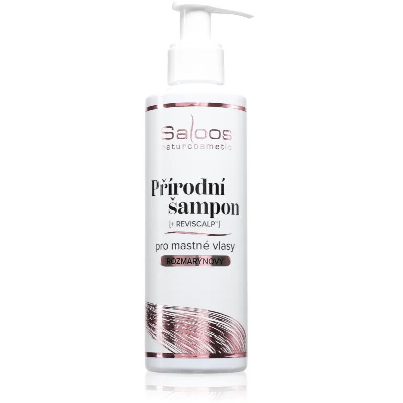 Saloos Natural Shampoo naravni šampon za mastne lase 200 ml