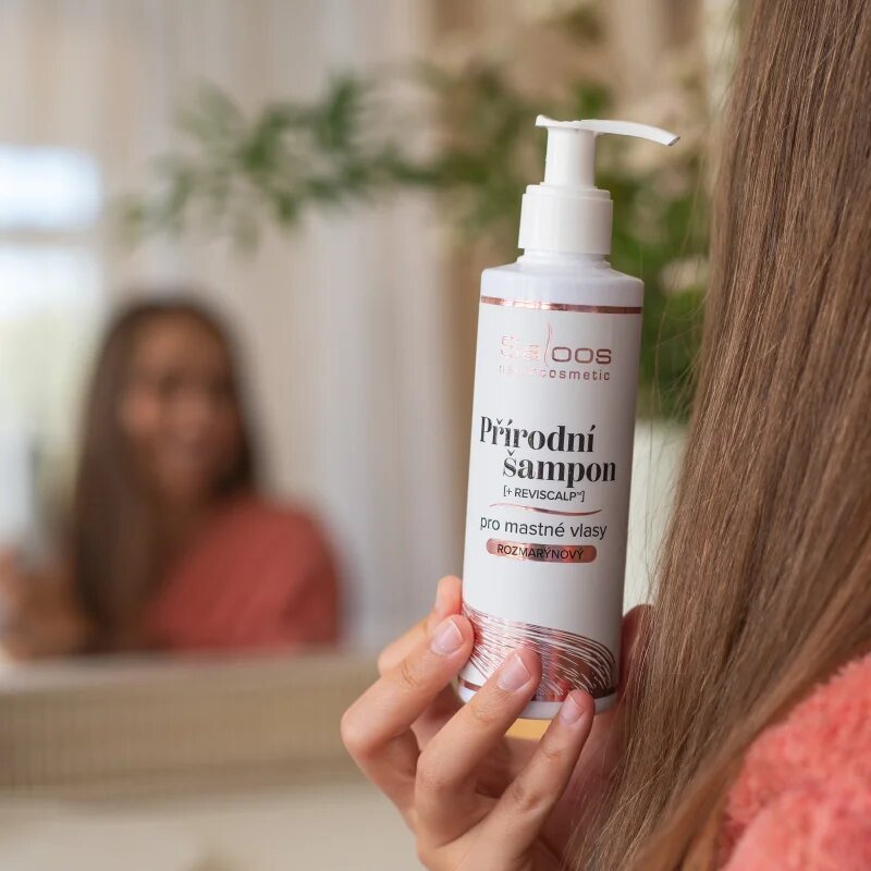 Saloos Natural Shampoo naravni šampon za mastne lase 200 ml