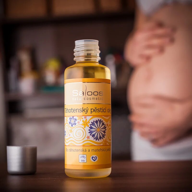 Saloos Pregnancy Care negovalno olje za noseče 50 ml