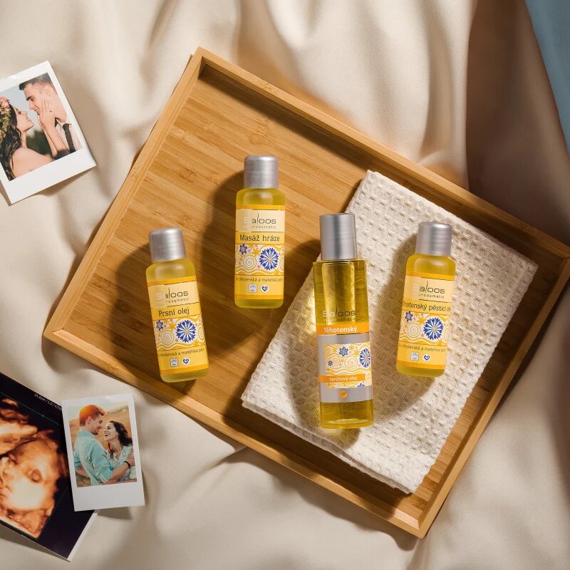 Saloos Pregnancy Care olje za prhanje 125 ml