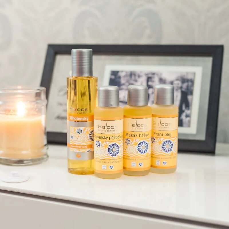 Saloos Pregnancy Care olje za prhanje 125 ml
