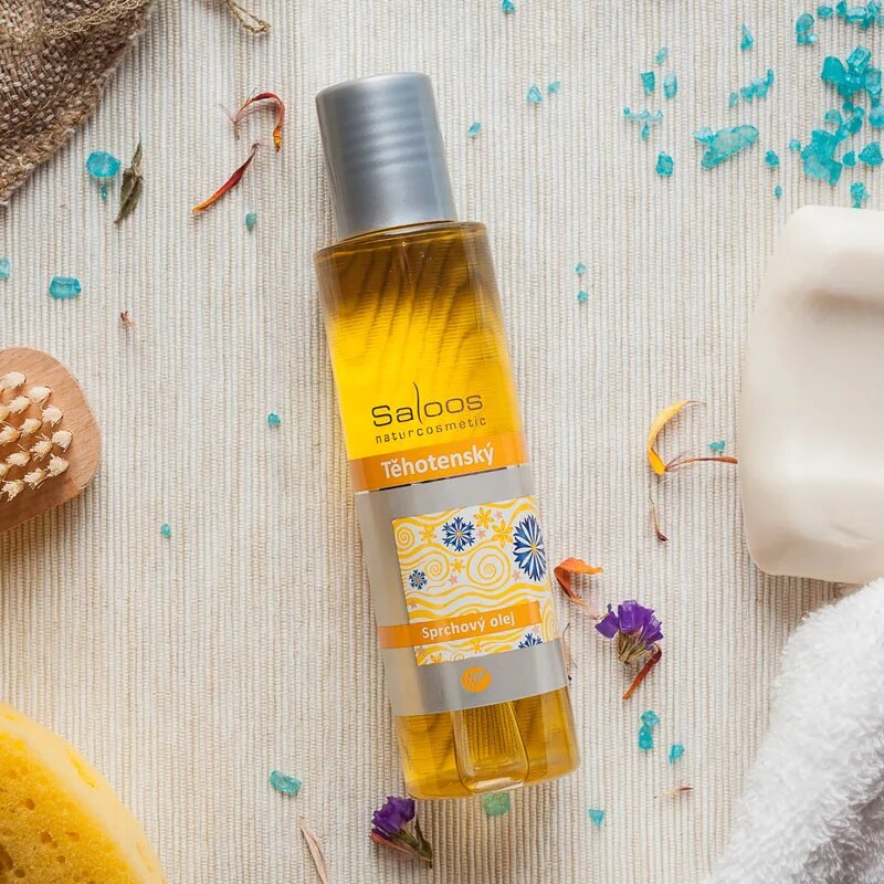 Saloos Pregnancy Care olje za prhanje 125 ml