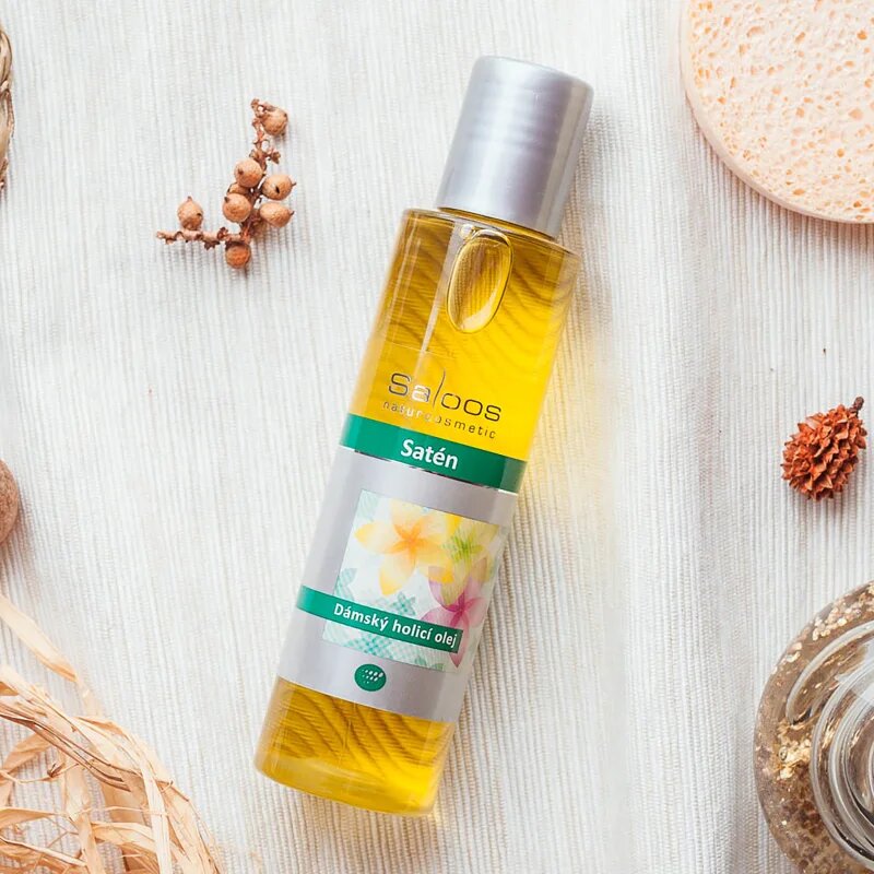 Saloos Shower Oil Sateen žensko olje za britje 125 ml