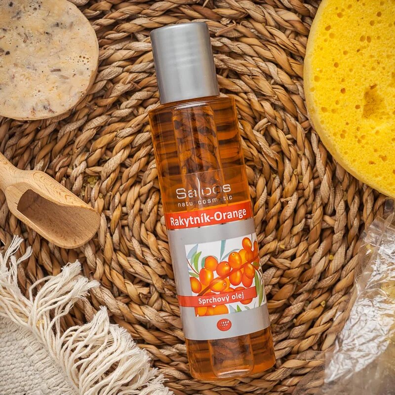 Saloos Shower Oil Sea Buckthorn & Orange olje za prhanje 125 ml