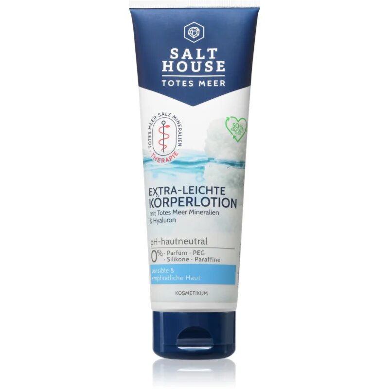 Salt House Dead Sea Light Body Milk losjon za telo za občutljivo kožo 250 ml