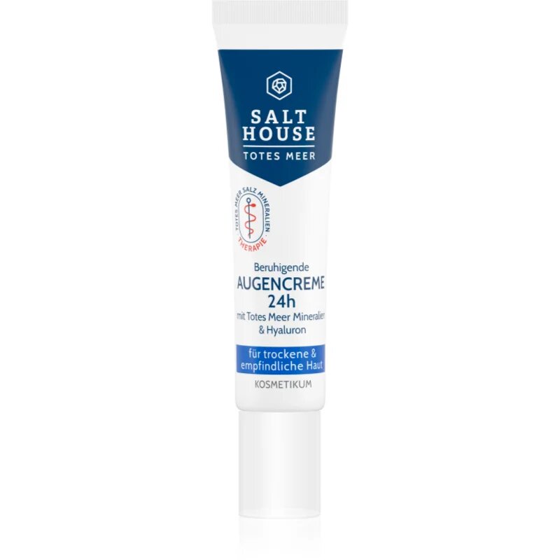 Salt House Dead Sea Therapy Eye Cream 24h vlažilna krema za predel okoli oči s hialuronsko kislino 15 ml