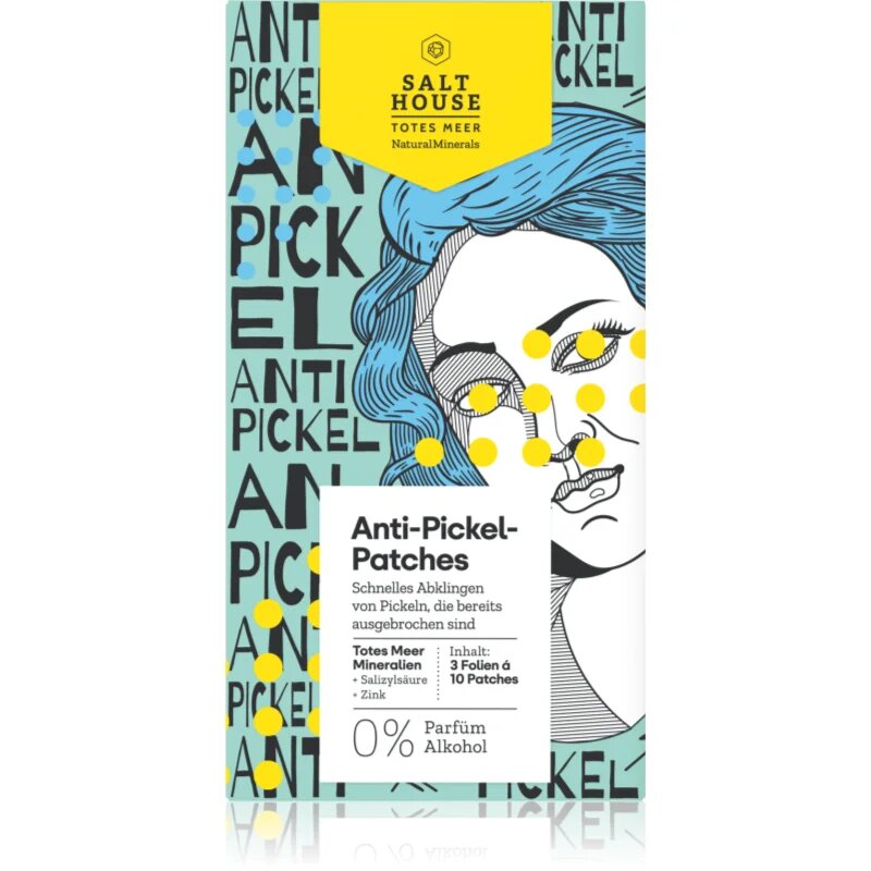 Salt House Natural Minerals Anti-pimple Patches obliži za problematično kožo proti aknam 30 kos