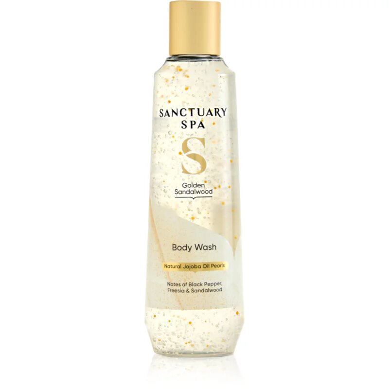 Sanctuary Spa Golden Sandalwood osvežujoč gel za prhanje 250 ml